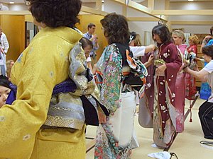 着付け体験