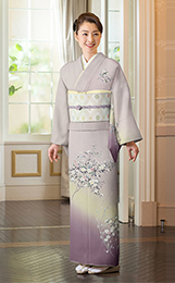 新規購入 「鈴乃屋」誂製♥更紗ボーダー訪問着 - 着物 - www ...